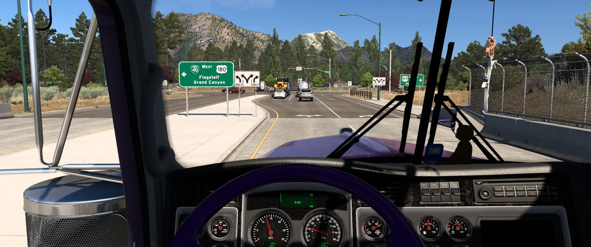 ATS Route66 J13 FlagCabturn