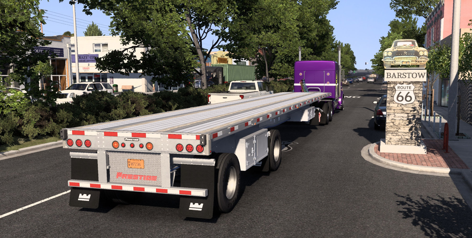 ATS Route66 J15 BarstowCarSign